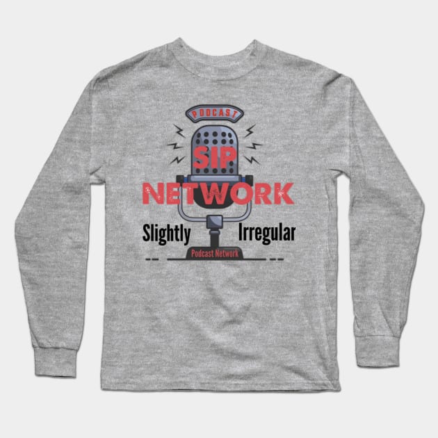 Slightly Irregular Podcast Network Long Sleeve T-Shirt by Angry Dad Podcast 